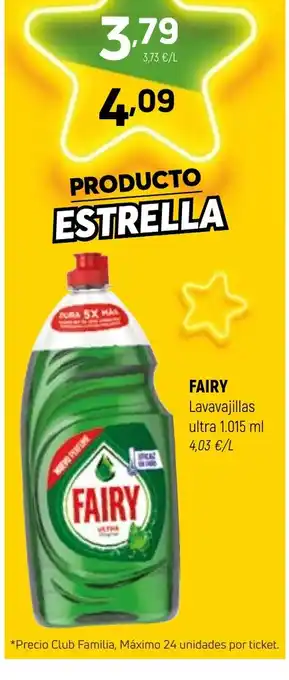 Coviran FAIRY Lavavajillas ultra oferta