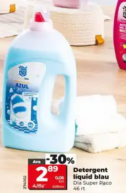 Dia DIA SUPER PACO Detergent liquid blau oferta