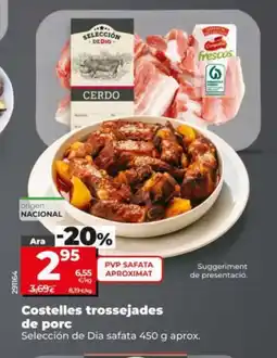 Dia SELECCIÓN DE DIA Costelles trossejades de porc oferta