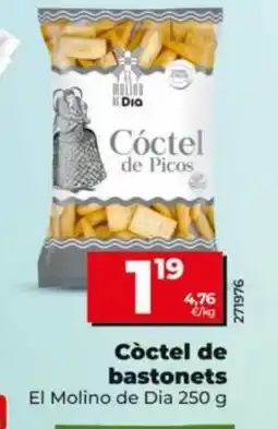 Dia EL MOLINO DE DIA Còctel de bastonets oferta