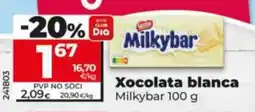 Dia MILKYBAR Xocolata blanca oferta
