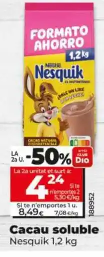 Dia NESQUIK Cacau soluble oferta