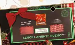 Claudio Jamón ibérico 50% + chorizo + salchichón navidul maletín oferta
