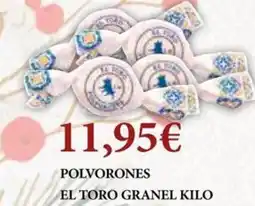 Claudio Polvorones el toro granel oferta