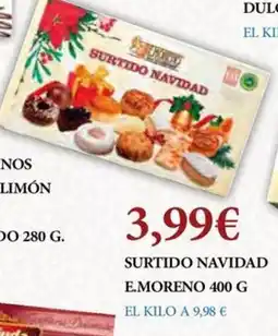 Claudio Surtido navidad e.moreno oferta