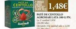 Claudio Paté de centollo agromar lata oferta