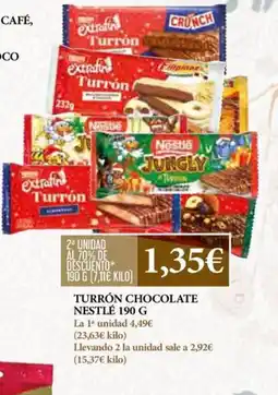 Claudio Turrón lacasa nestlé oferta