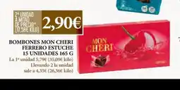 Claudio Bombones mon cheri ferrero estuche oferta
