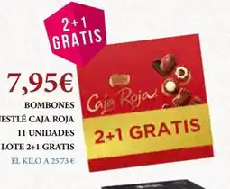 Claudio Bombones nestlé caja roja 11 unidades oferta