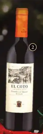 Claudio Vino tinto d.o.ca.rioja el coto crianza botella oferta