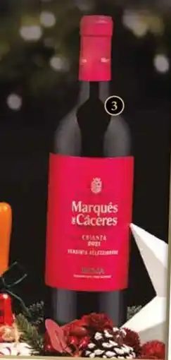 Claudio Vino tinto d.o.ca.rioja marqués de cáceres crianza botella oferta