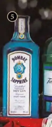 Claudio Ginebra bombay sapphire botella oferta