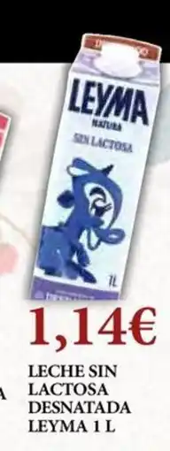 Claudio LEYMA Leche sin lactosa desnatada oferta