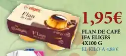 Claudio IFA ELIGES Flan de café oferta