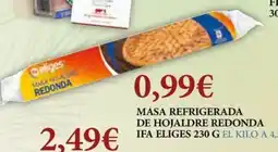 Claudio Masa refrigerada de hojaldre redonda oferta