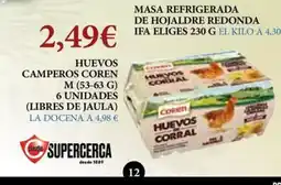 Claudio COREN Huevos camperos oferta