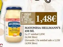 Claudio HELLMANN'S Mayonesa oferta