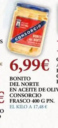 Claudio CONSORCIO Bonito del norte en aceite de oliva oferta