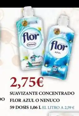 Claudio Suavizante concentrado flor azul o nenuco oferta