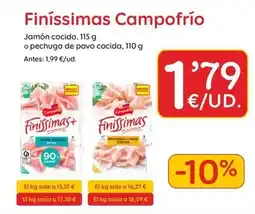 AhorraMas Campofrío - finissimas oferta