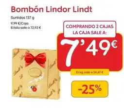 AhorraMas Lindt - bombon lindor oferta