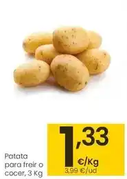 Eroski Patata para freír o cocer oferta