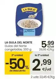 Eroski La gula del norte - gulas congeladas oferta