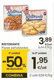 Eroski Ristorante - pizzas oferta