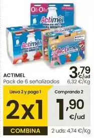Eroski Danone - actimel oferta