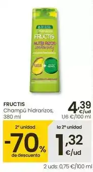 Fructis - champu hidrarizos