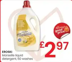 Eroski Eroski - marseille liquid detergent oferta