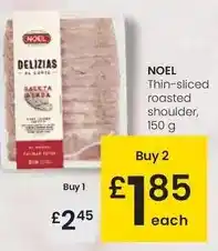 Eroski Noel - thin-sliced roasted shoulder oferta