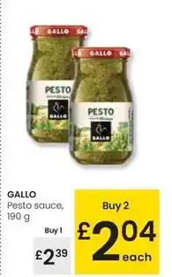 Eroski Gallo - pesto sauce oferta