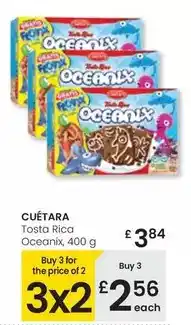 Eroski Cuétara - tosta rica oceanix oferta