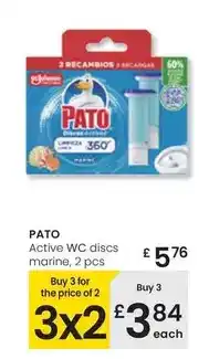 Eroski Pato - active wc discs marine oferta