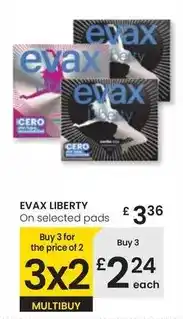 Eroski Evax liberty - pads oferta