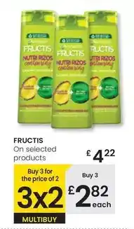 Eroski Fructis - on selected products oferta