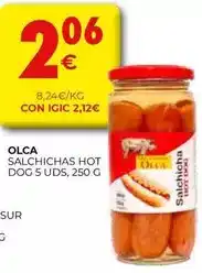 CashDiplo Olca - salchichas hot dog oferta