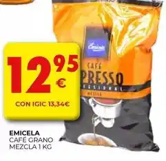 CashDiplo Emicela - café grano mezcla oferta