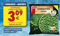 CashDiplo Findus - guisantes finos oferta