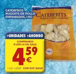 CashDiplo Caterfrits - nuggets de pollo empanados oferta