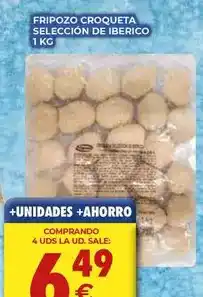 CashDiplo Fripozo - croqueta selección de iberico oferta