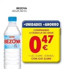 CashDiplo Bezoya - agua oferta