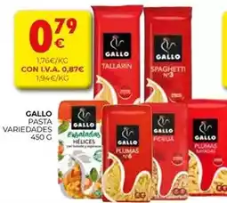 CashDiplo Gallo - pasta oferta