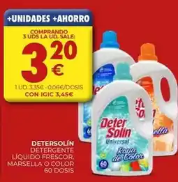 CashDiplo Marsella - detergente líquido frescor o color oferta