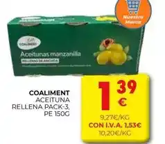 Coaliment - aceituna rellena