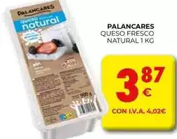CashDiplo Palancares - queso fresco natural oferta