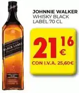 CashDiplo Johnnie walker - whisky black label oferta