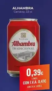 CashDiplo Alhambra - cerveza oferta