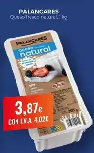 CashDiplo Palancares - queso fresco natural oferta